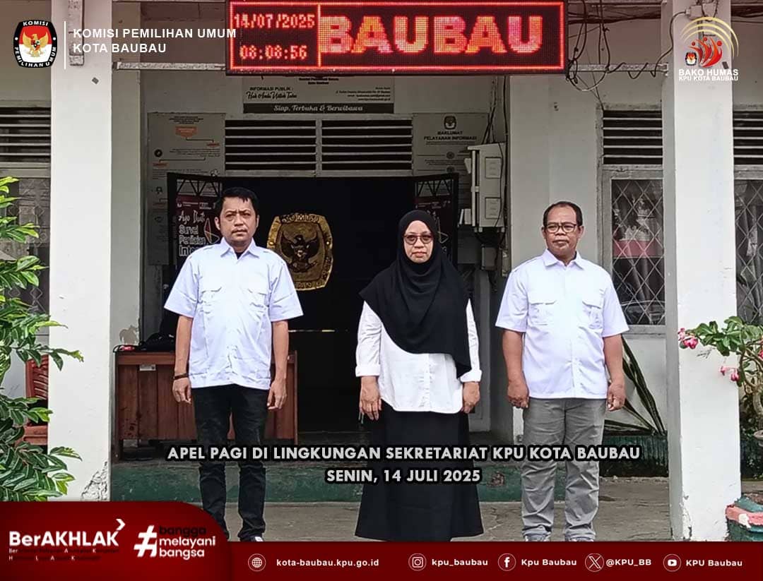 Apel Pagi 14 Juli 2025